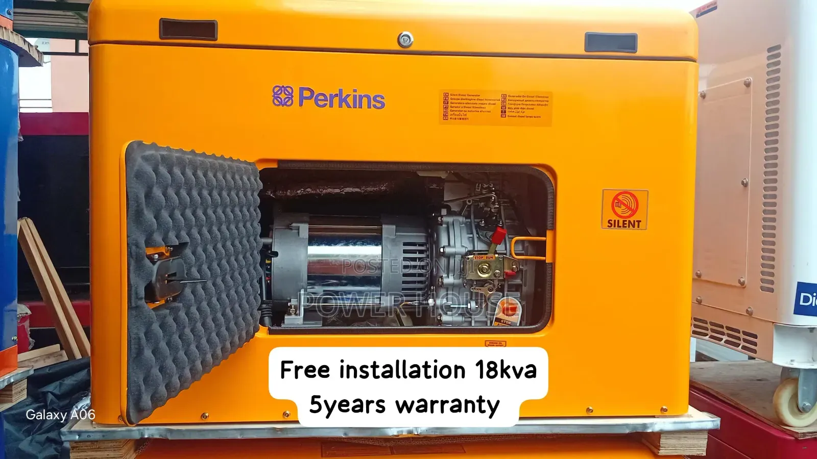 Efficient Perkins 18kva Generator –Strong, Durable Economical 18kva