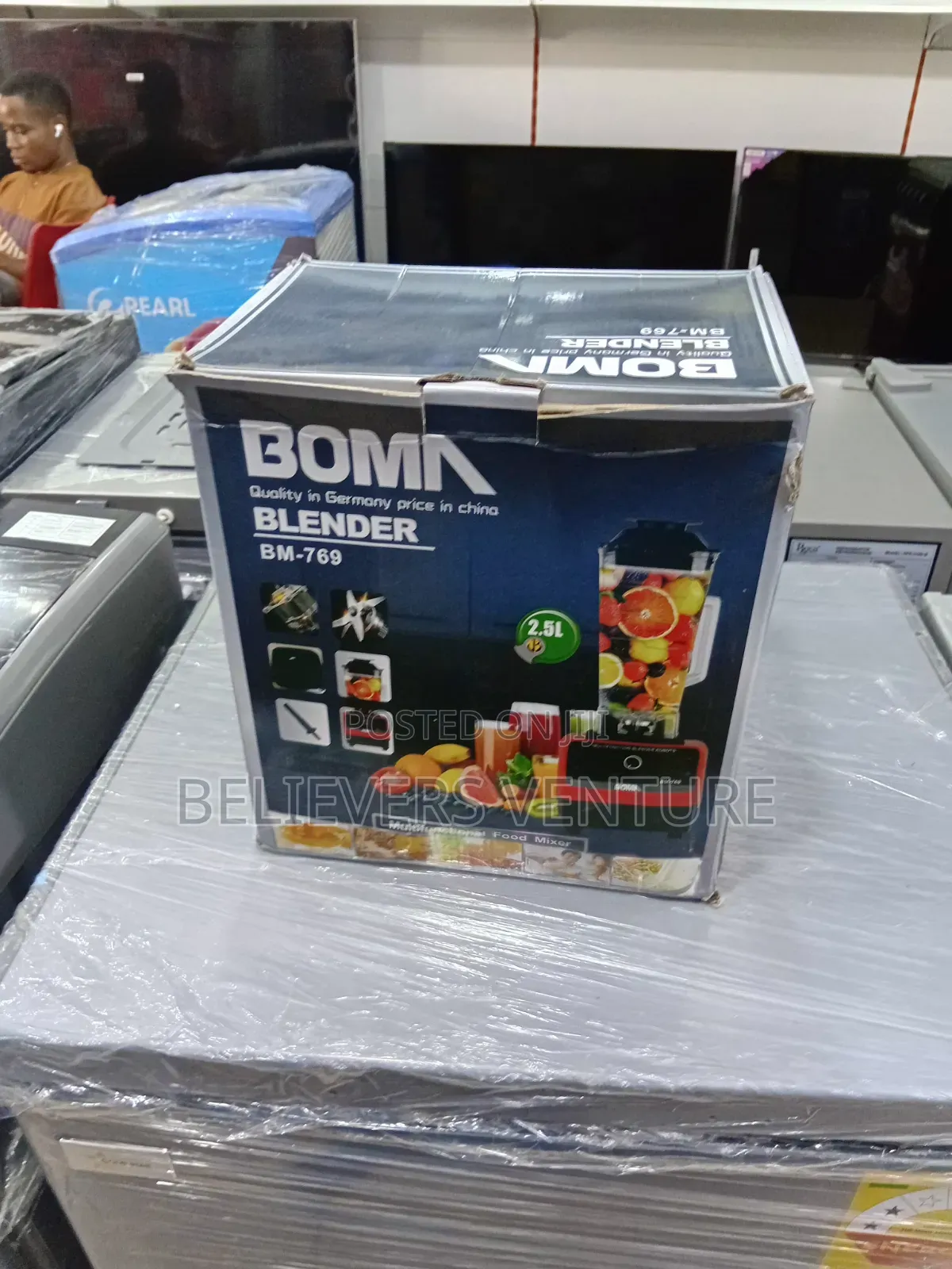 Bomn Powerful Kitchen Blender for Juices Smoothies