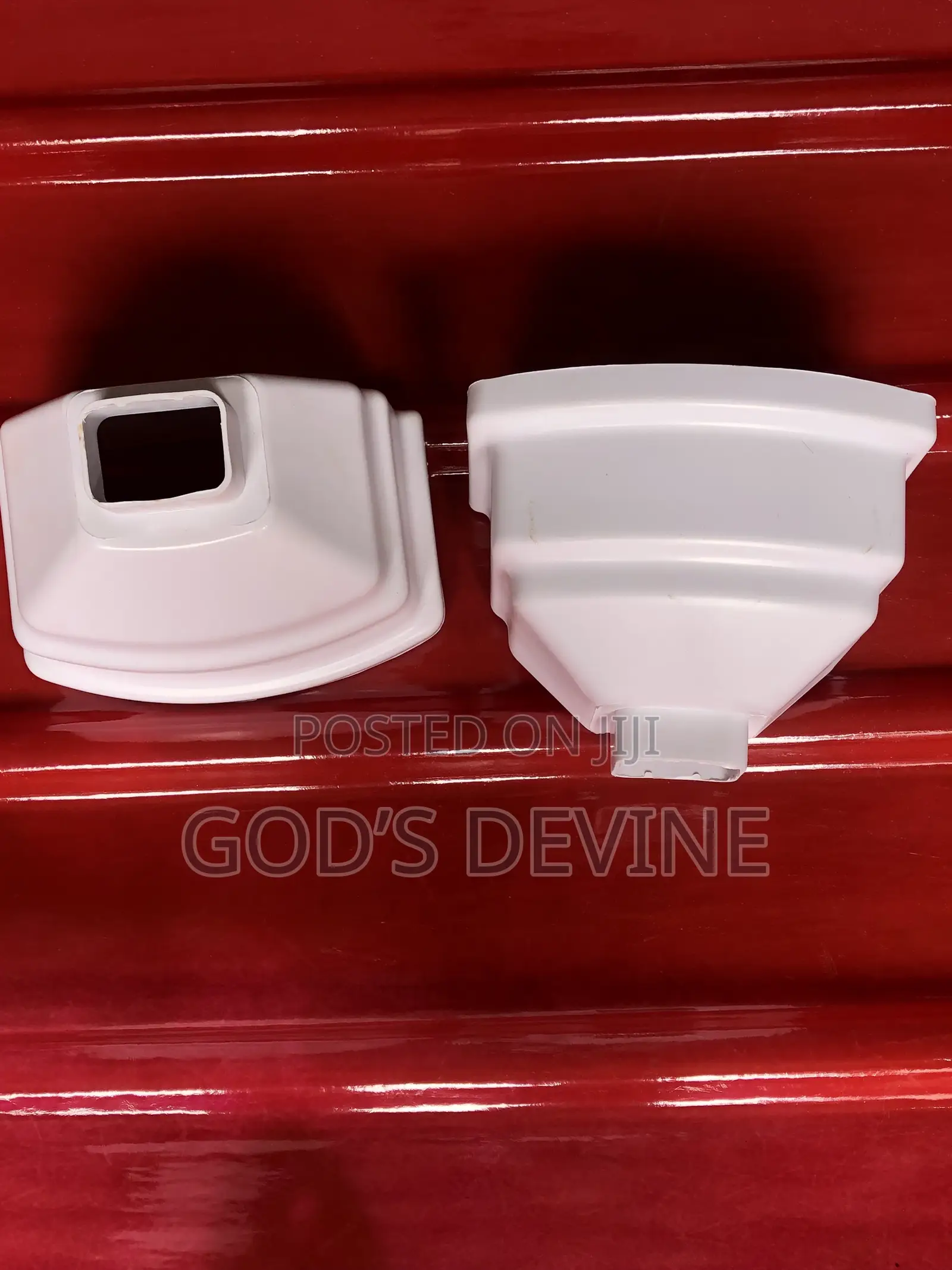 Plastics Ridge Caps , Rain Gutters , Pipes and Accessories