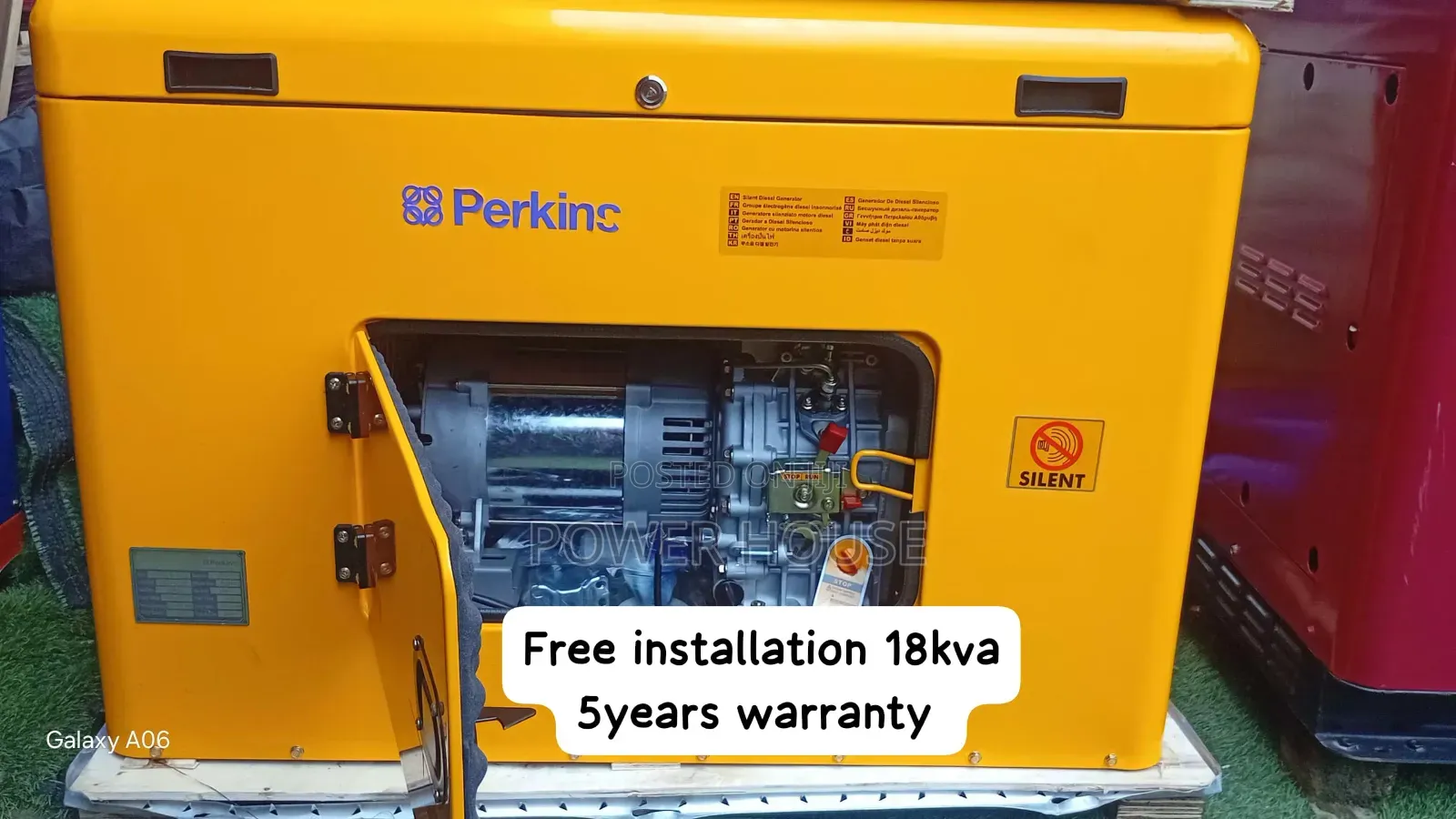 Heavy-Duty 18kva Perkins Diesel Generator – Your Trusted Power 18kva
