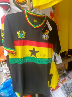 Sleek Ghana Gfa Supporter Jersey – High Quality