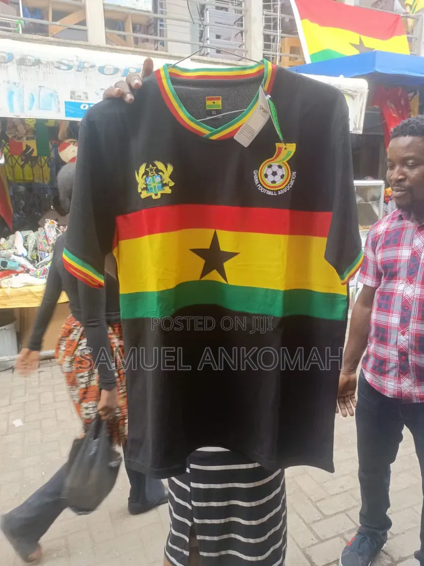 Sleek Ghana Gfa Supporter Jersey – High Quality