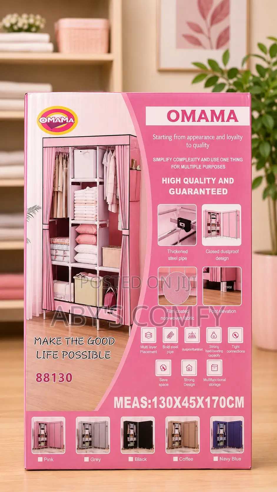 3in1 Collapsible Wardrobe
