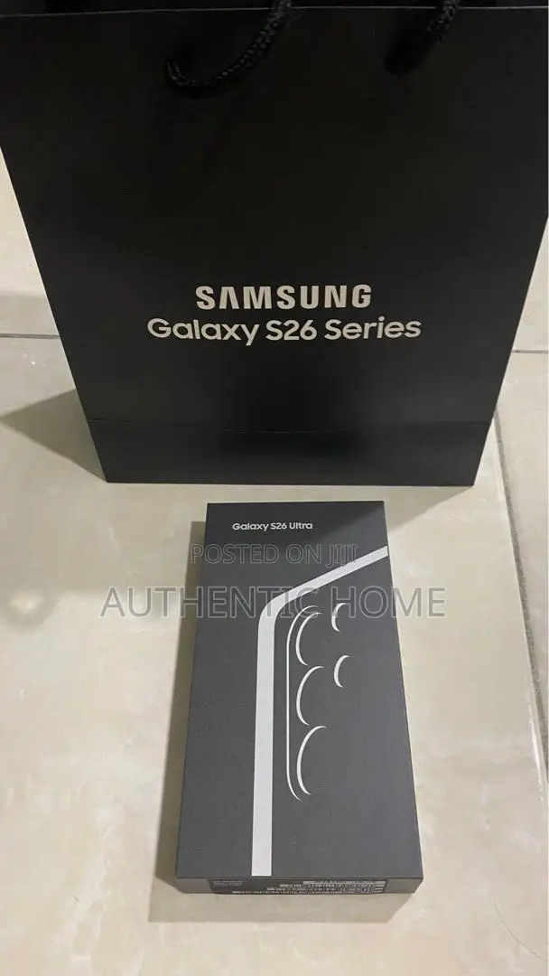 New Samsung Galaxy S26 Ultra 5G 1 TB Black
