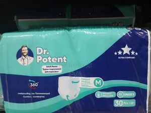 Adult Diapers, Medium And Large