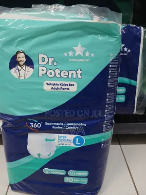 Adult Diapers, Medium And Large