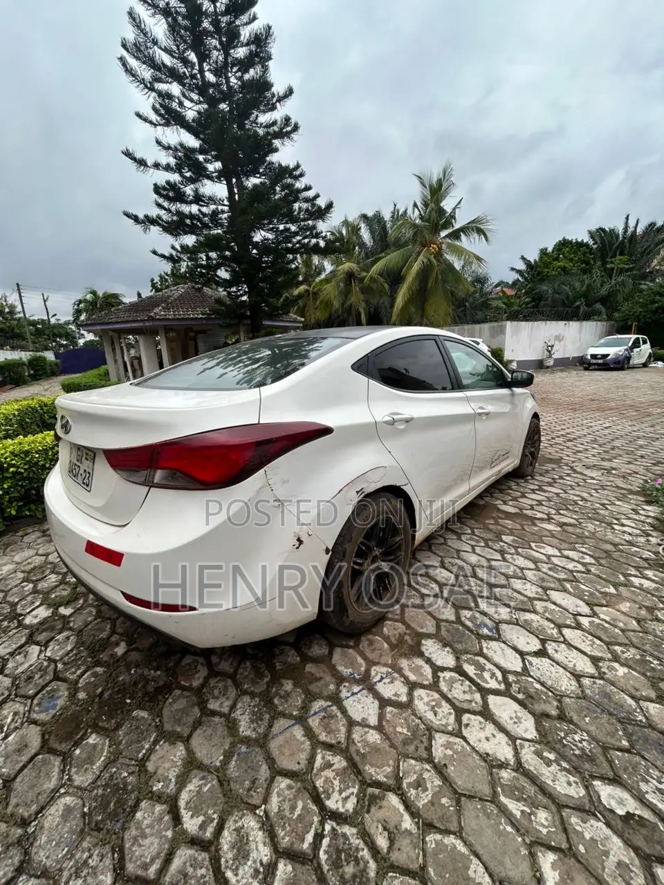 Hyundai Elantra SE 4dr Sedan (1.8L 4cyl 6A) 2014 White