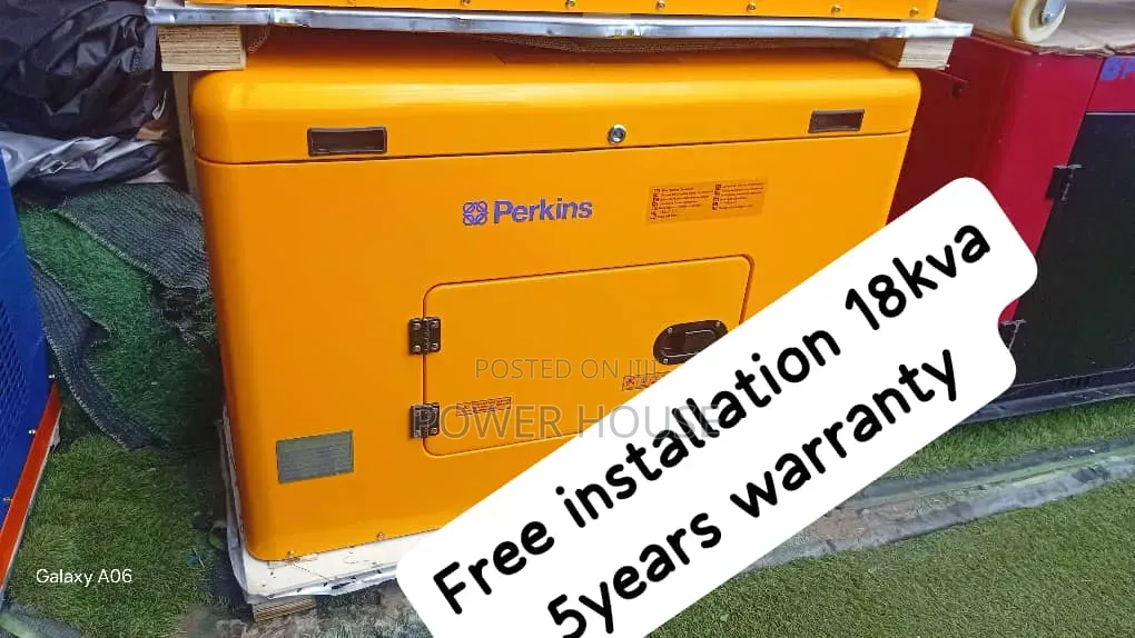 Strong Engine, Stable Power, Trusted – Perkins 18kva Diesel Generator