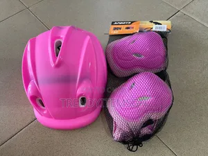 Adjustable Kids Helmet With Knee Elbow Wrist Pad