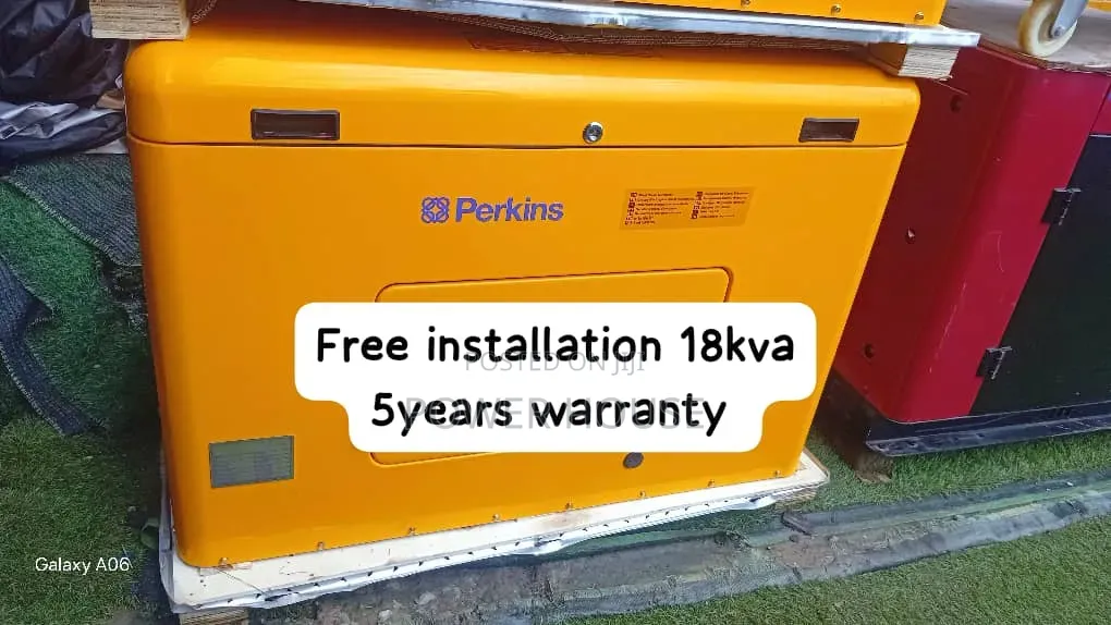 Strong Engine, Stable Power, Trusted – Perkins 18kva Diesel Generator