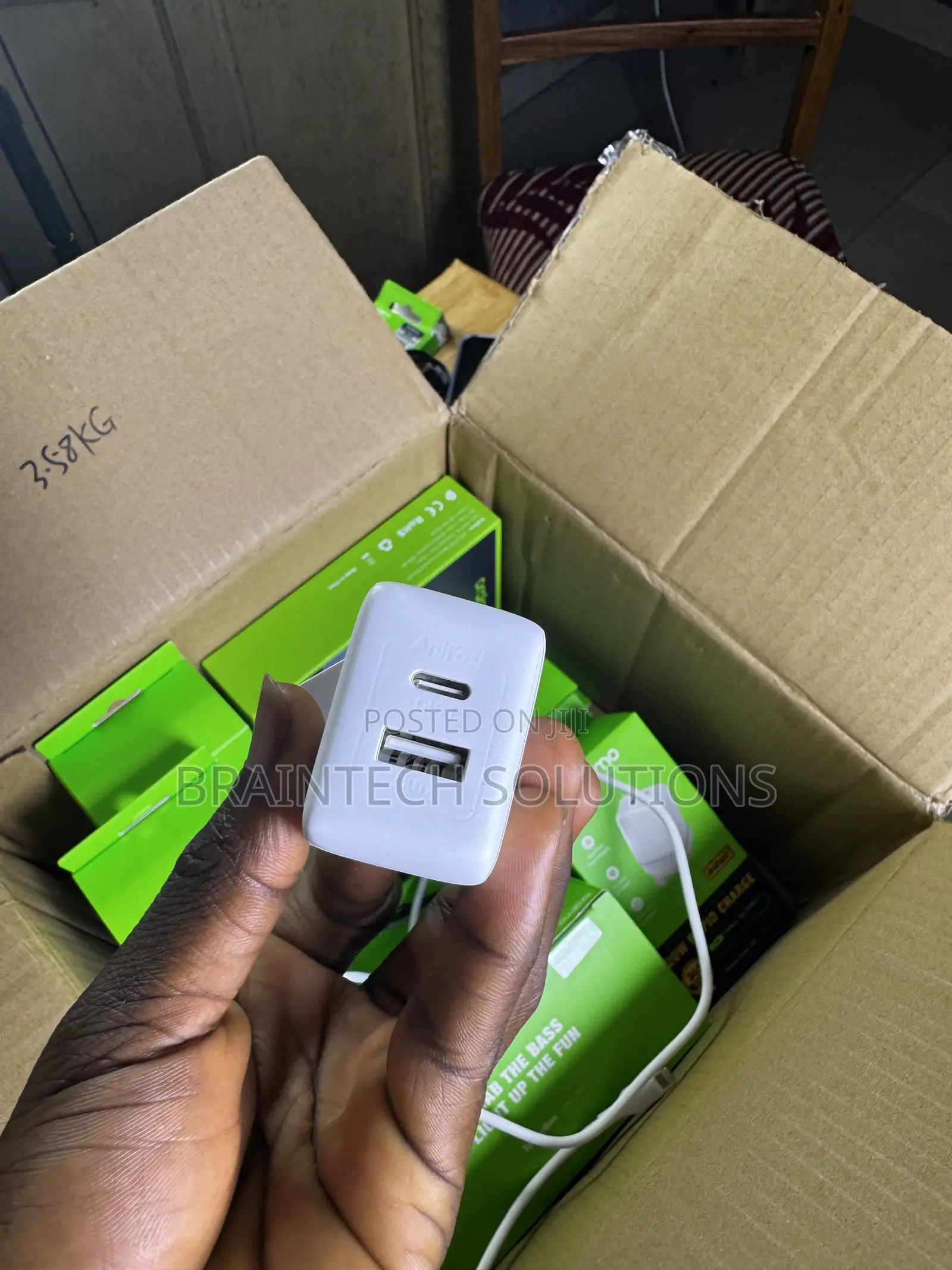 Original Oraimo Fast Charger. (Type-C to Type-C)