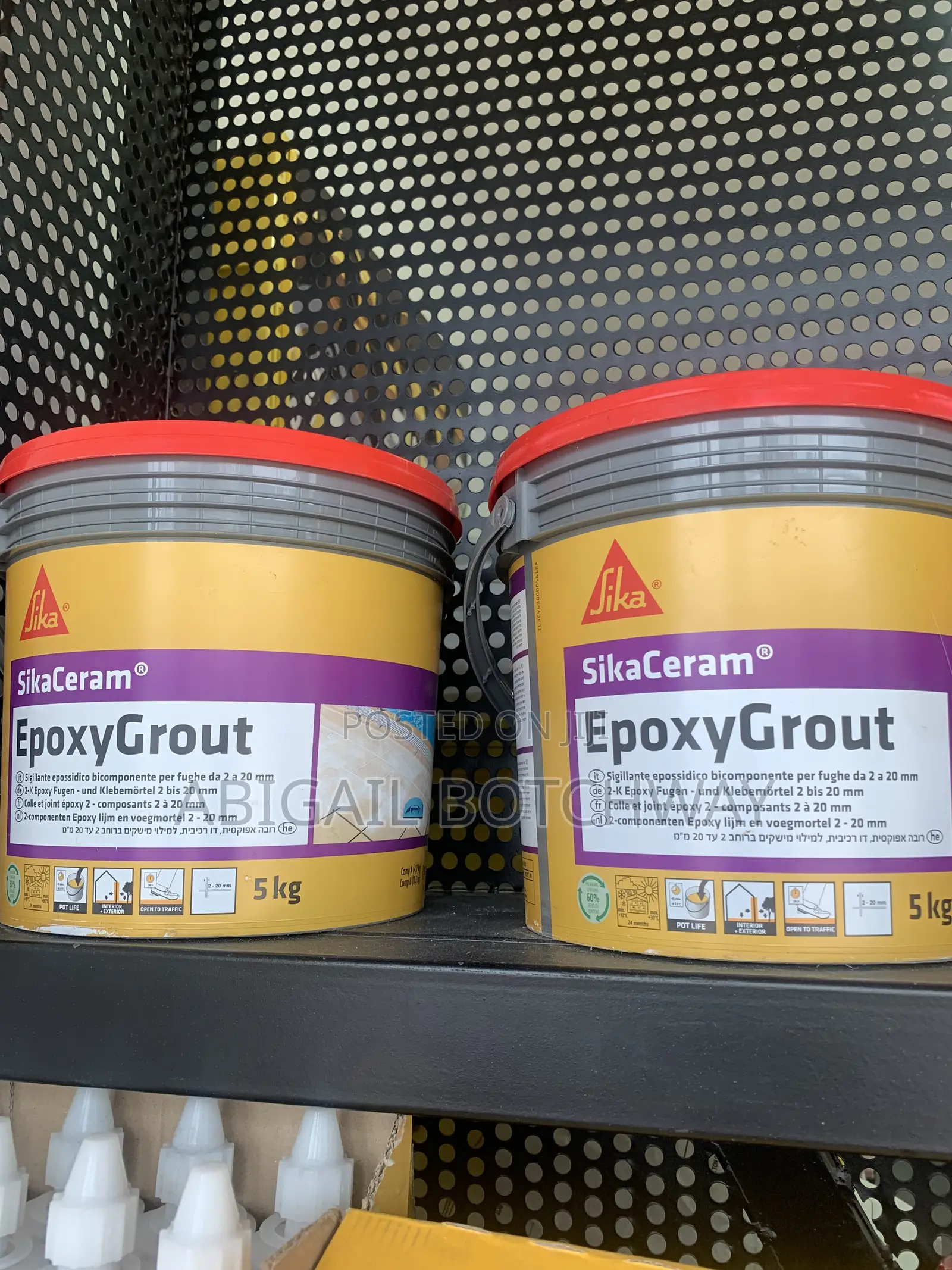 Sikaceram Epoxy Grout (White) for the Prevention of Bacterial Growth