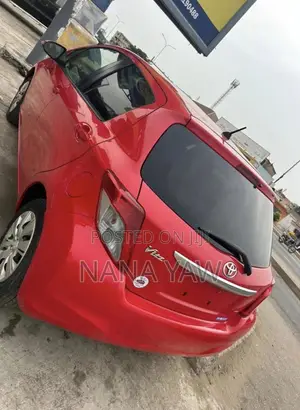 Toyota Vitz 2015 Red