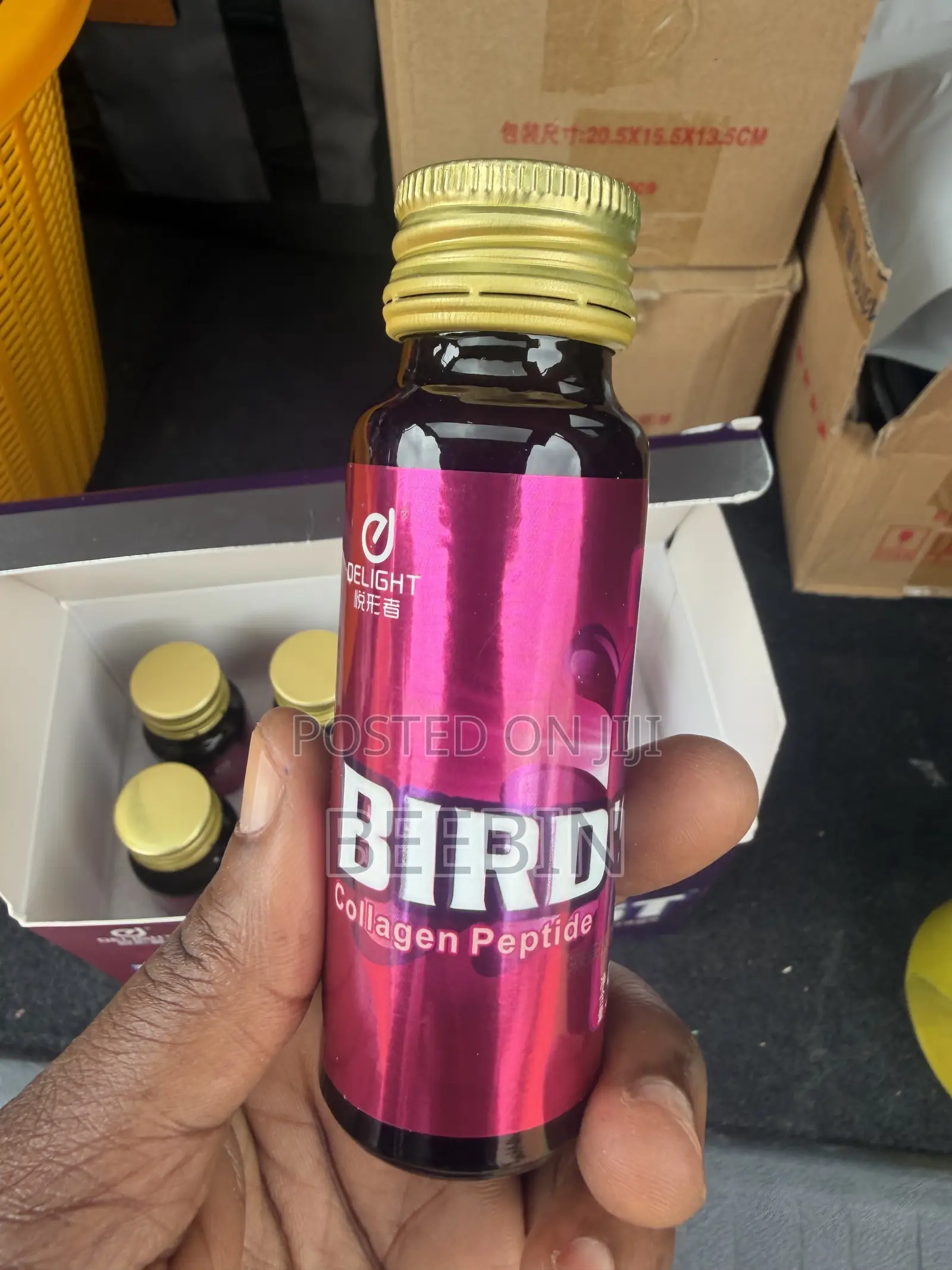 Delight Bird’S Nest Collagen Peptide Drink (Box of 8 Bottles)