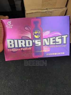 Delight Bird’S Nest Collagen Peptide Drink (Box of 8 Bottles)