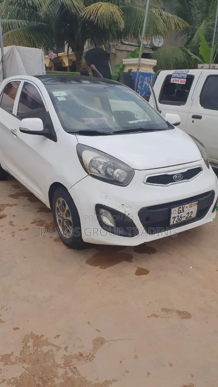 Kia Morning 2012 White