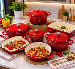 Cast Iron Set Cookware Set 11pcs