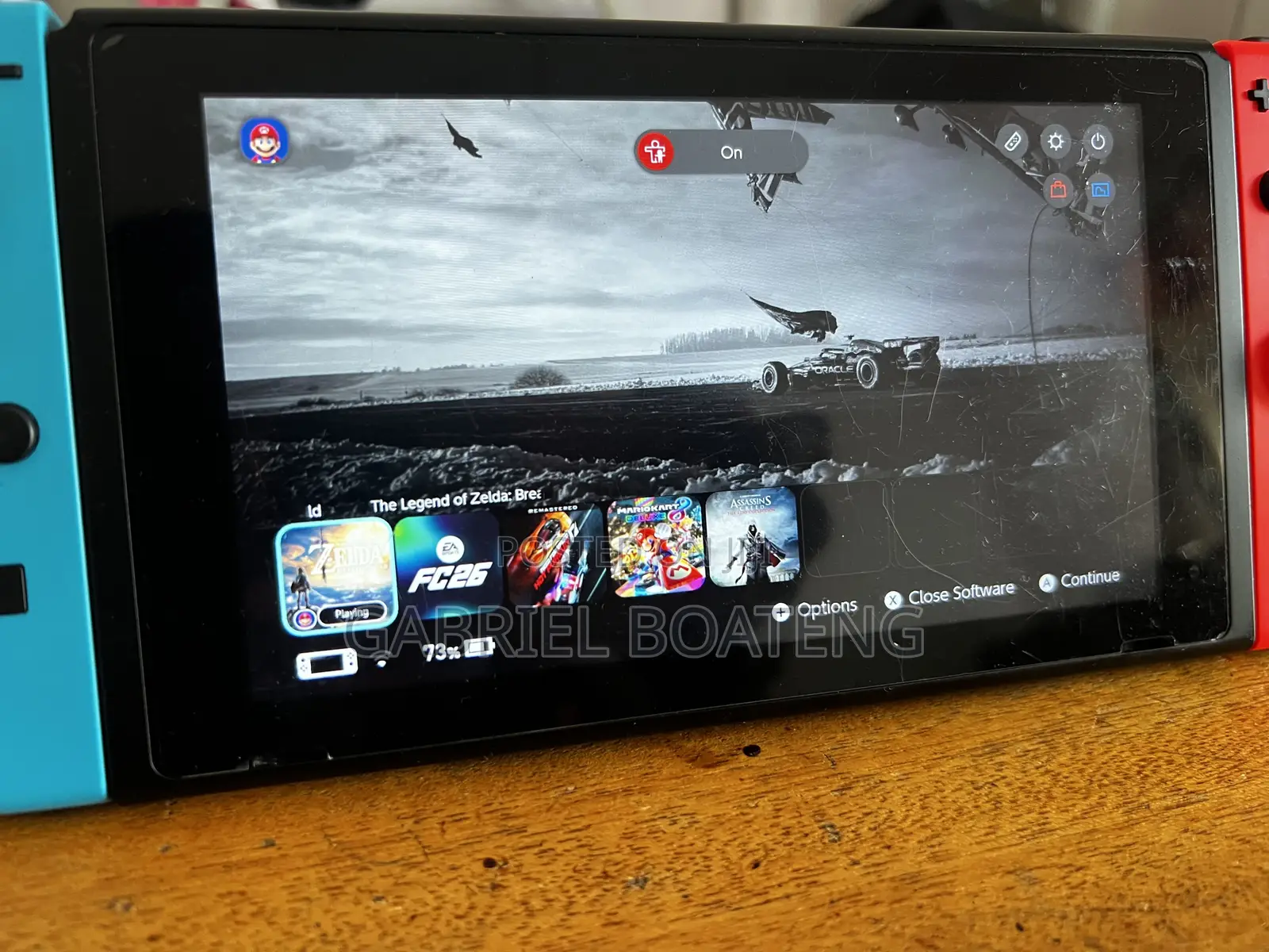 Modded Nintendo Switch