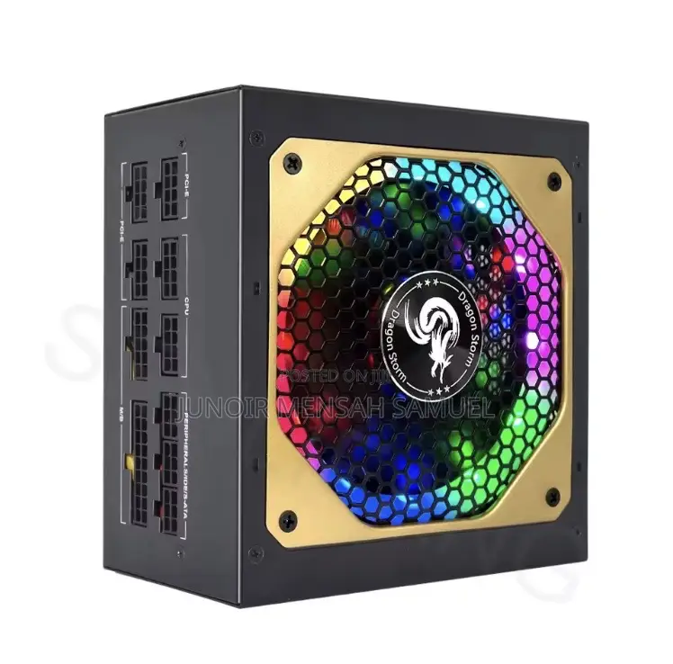 Dragon Storm 850w RGB Gaming Power Supply – Powerful Reliable