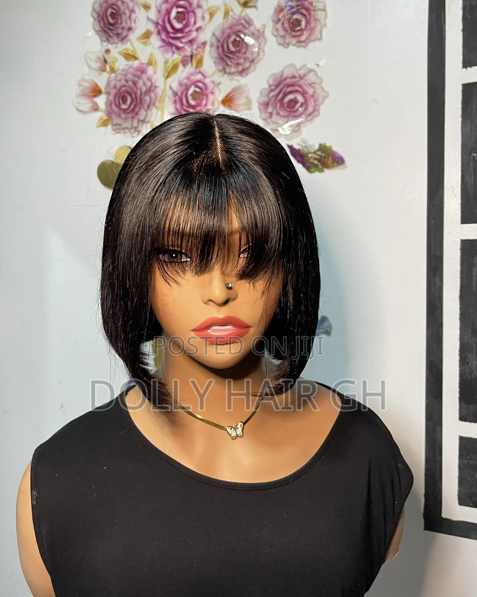 Closure Fringe Wig Cap