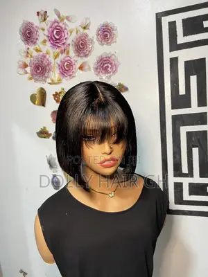 Closure Fringe Wig Cap