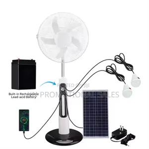 Solar Rechargeable Fan 18 Inches