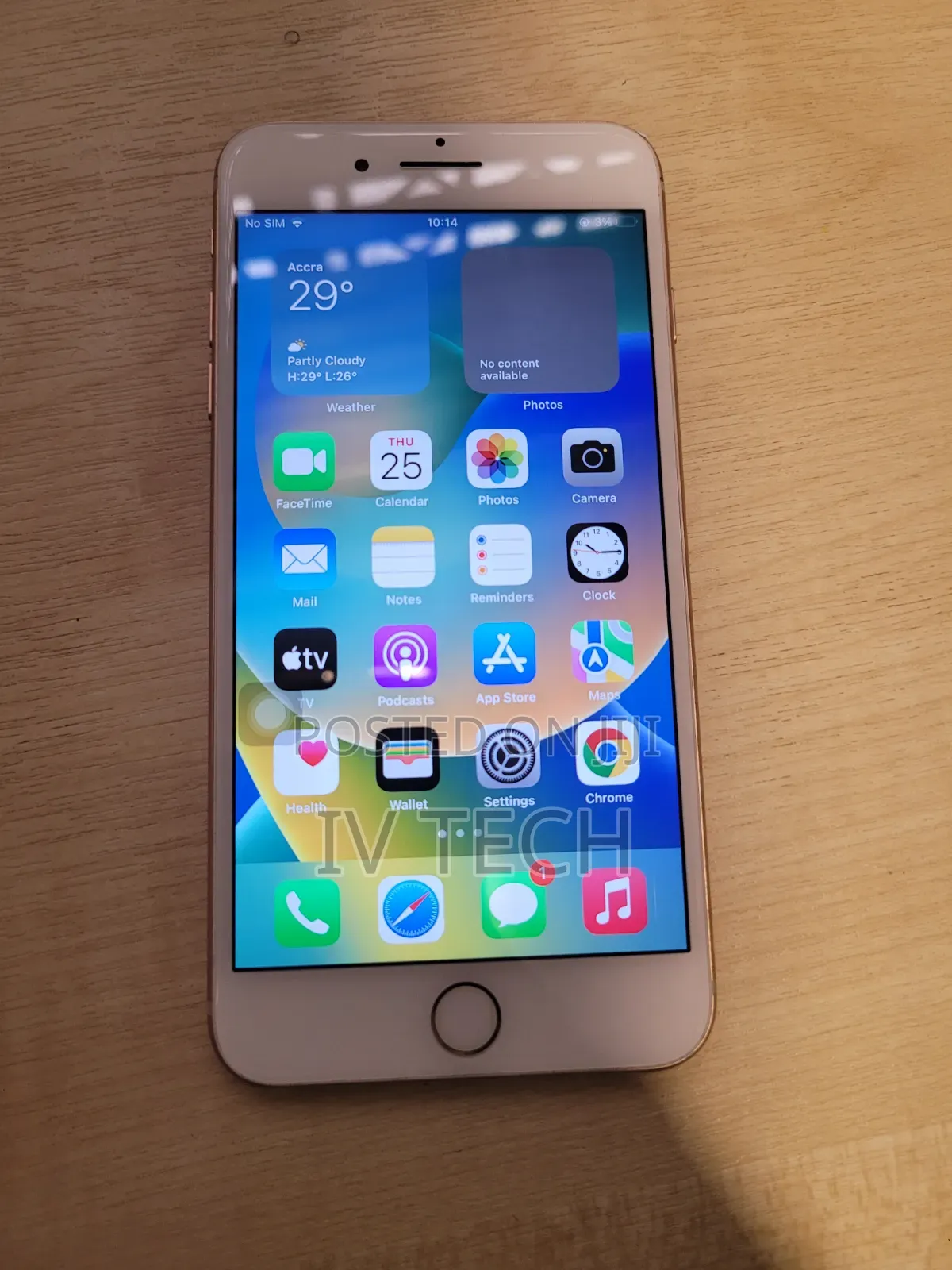 Apple iPhone 8 Plus 64 GB Rose Gold