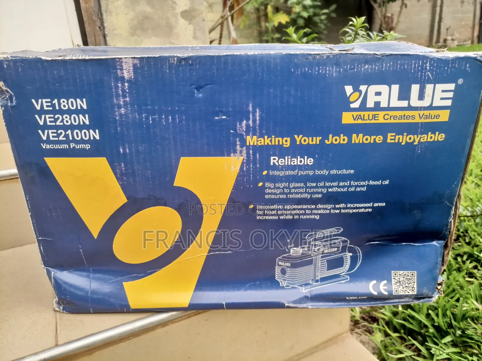 Value Ve280n Vacuum Pump