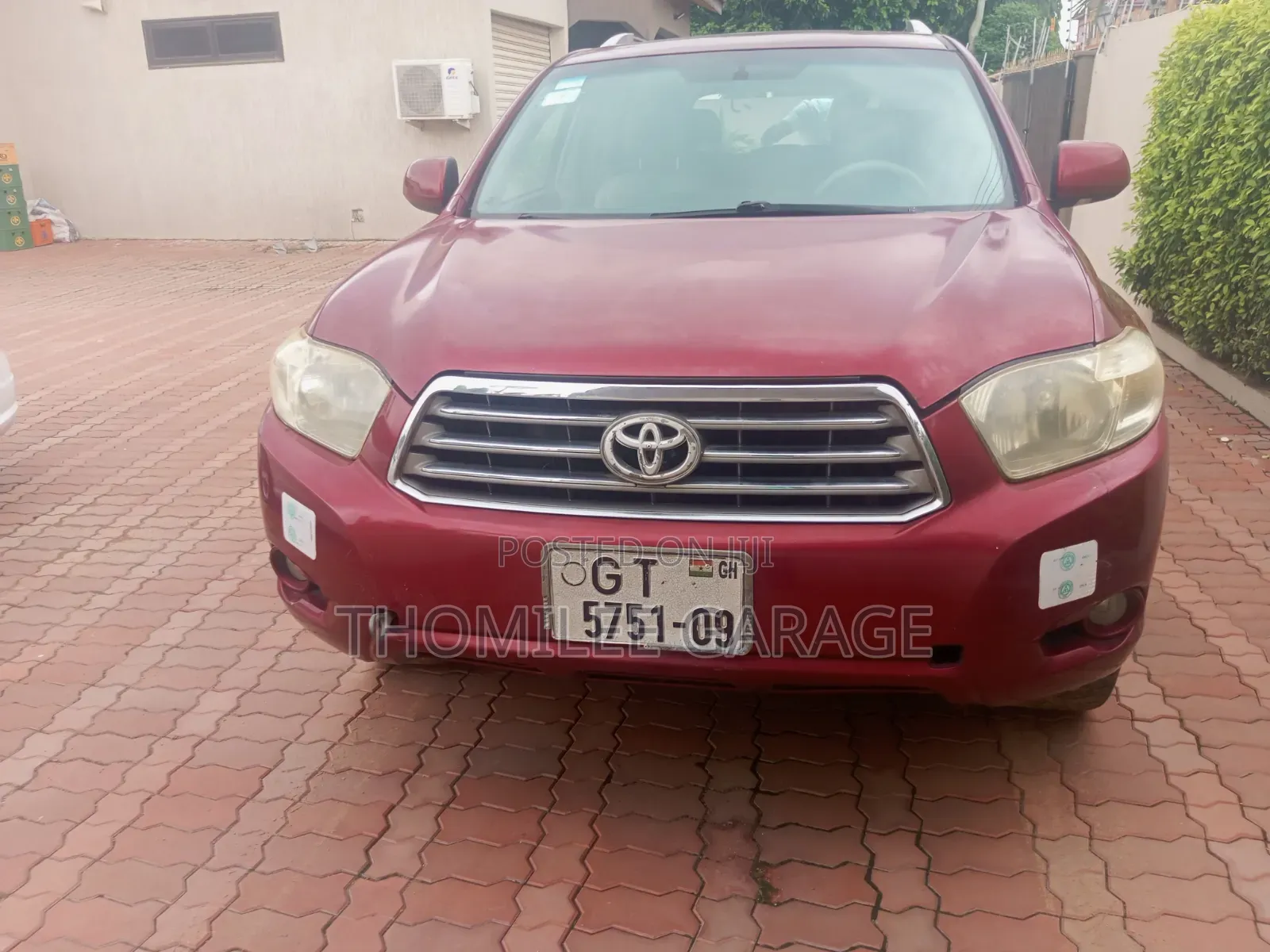 Toyota Highlander V6 2009 Beige