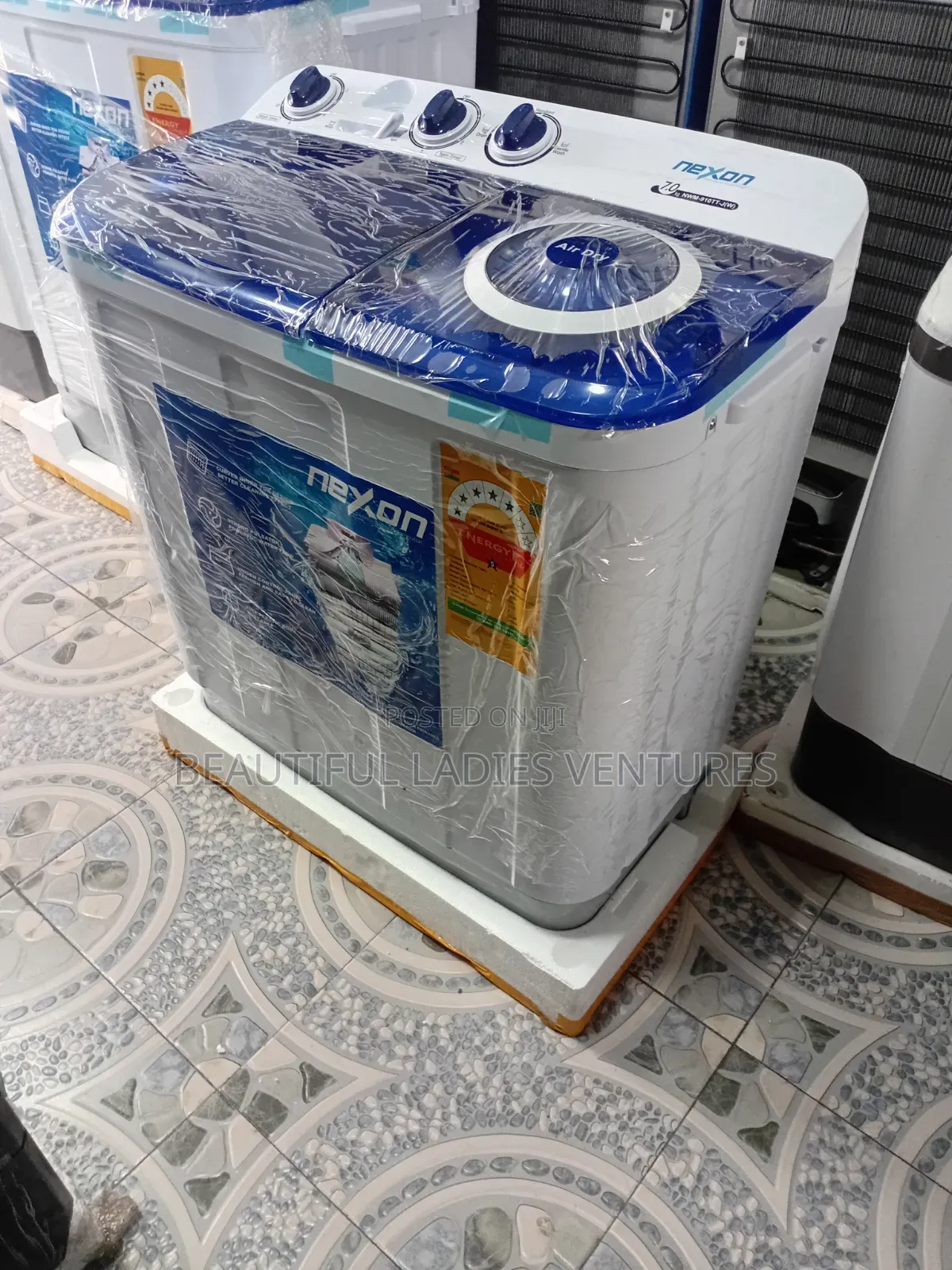 Stylish Blue Nexon 7kg Washer