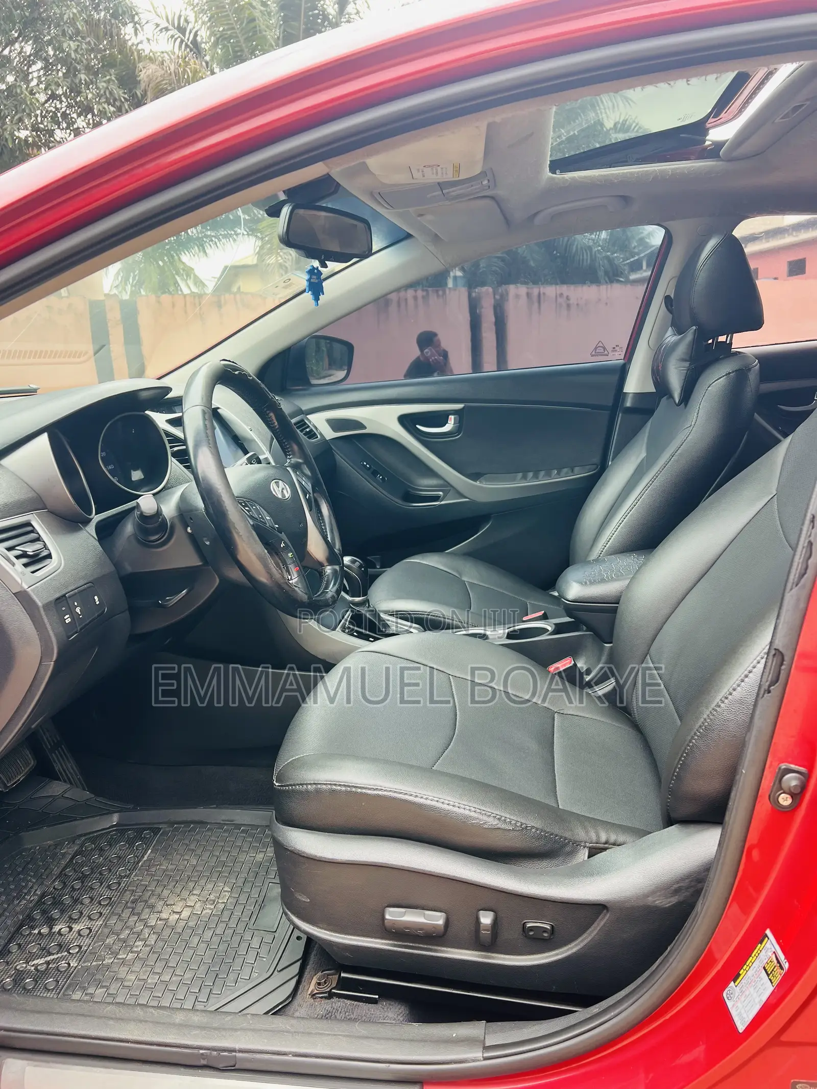 Hyundai Elantra Limited PZEV 4dr Sedan (1.8L 4cyl 6A) 2015 Red