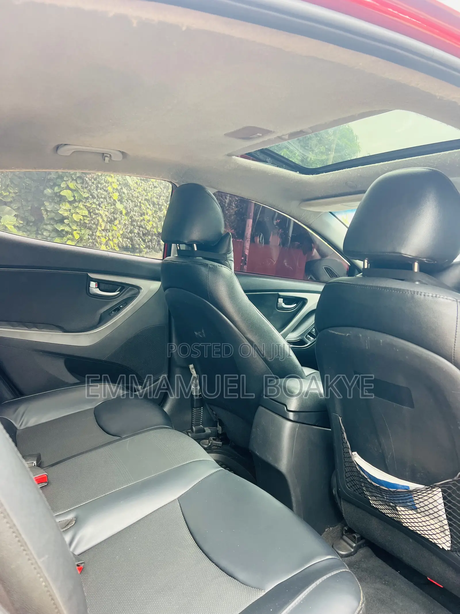 Hyundai Elantra Limited PZEV 4dr Sedan (1.8L 4cyl 6A) 2015 Red