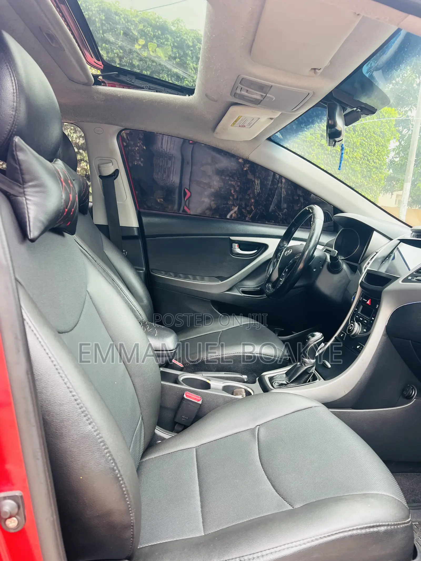 Hyundai Elantra Limited PZEV 4dr Sedan (1.8L 4cyl 6A) 2015 Red