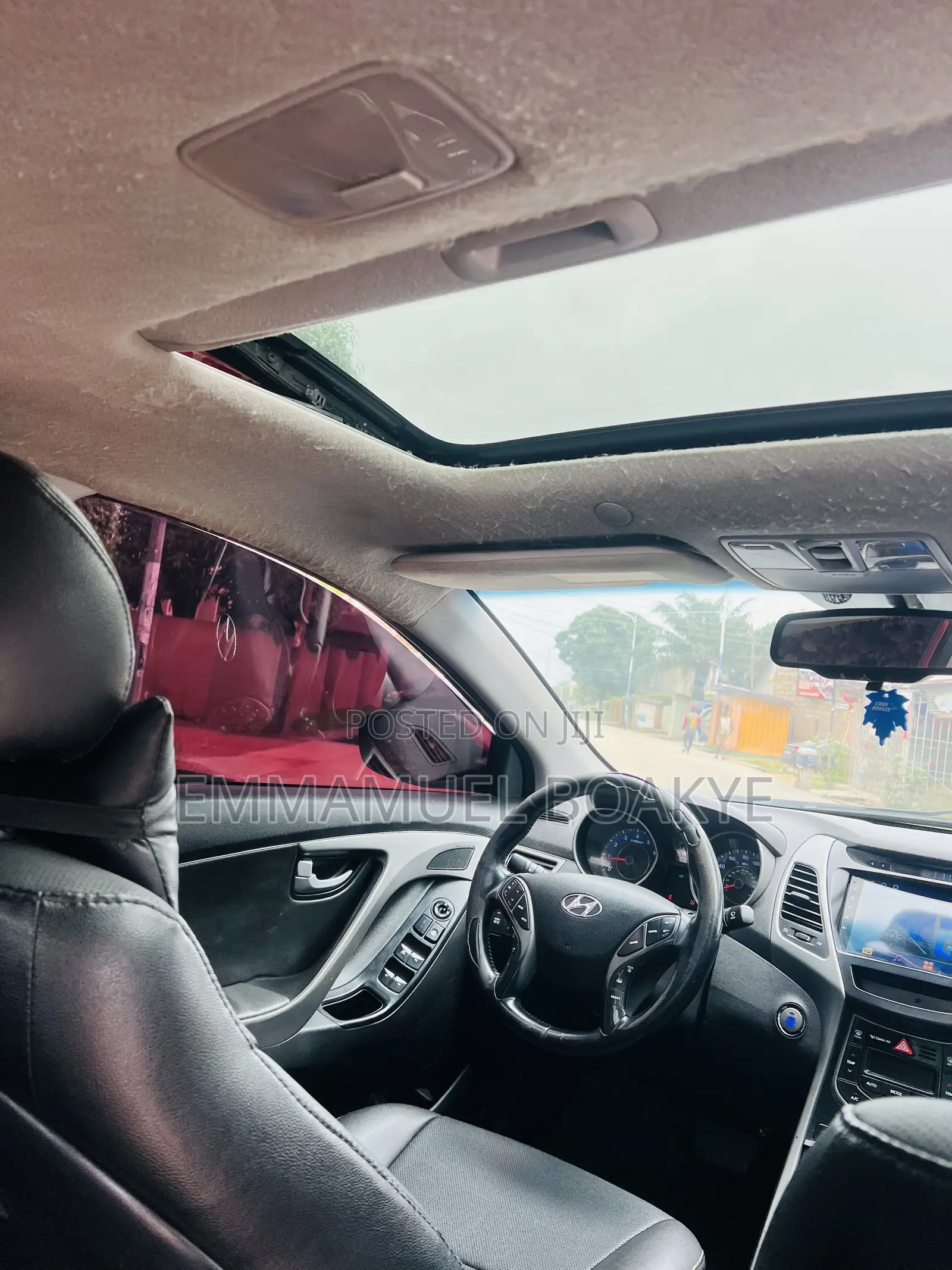 Hyundai Elantra Limited PZEV 4dr Sedan (1.8L 4cyl 6A) 2015 Red