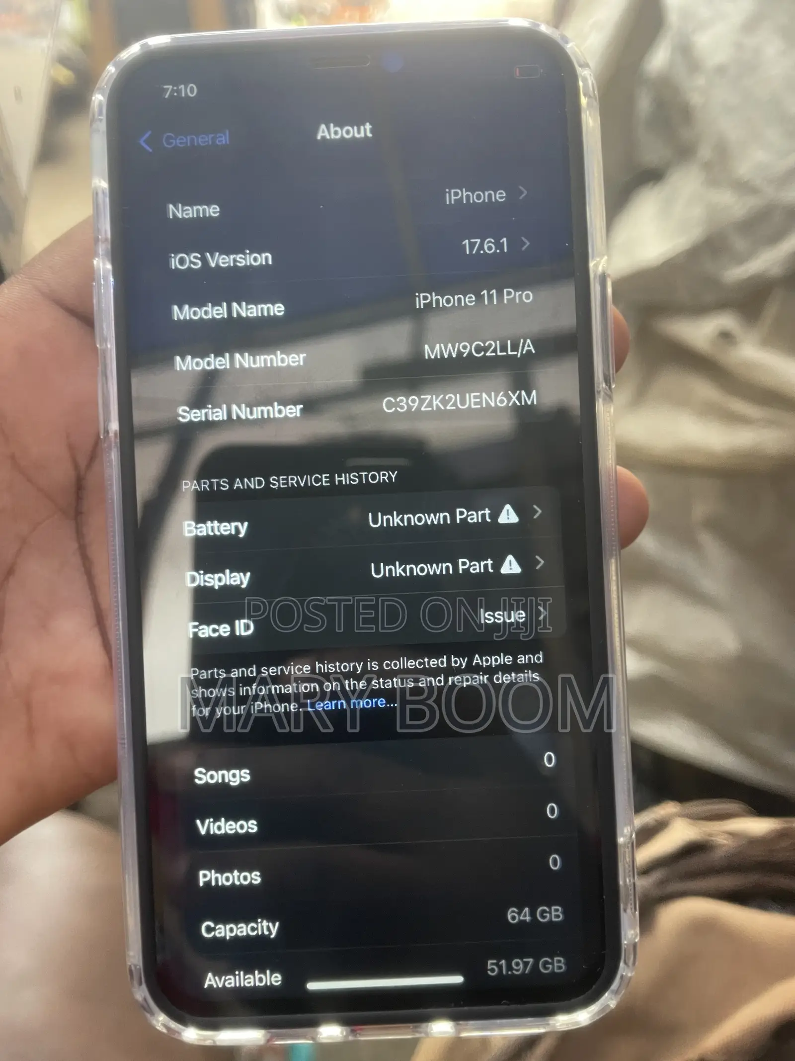 Apple iPhone 11 Pro 64 GB Black
