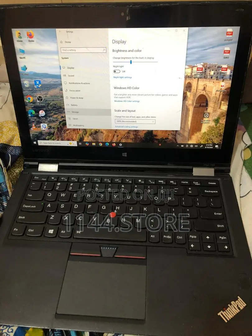 Laptop Lenovo ThinkPad X1 Yoga 8GB Intel Core i5 SSD 160GB