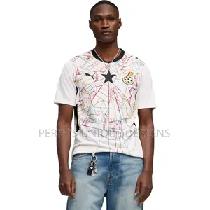 Puma Ghana Black Stars 2026 World Cup Away Jersey With Customization
