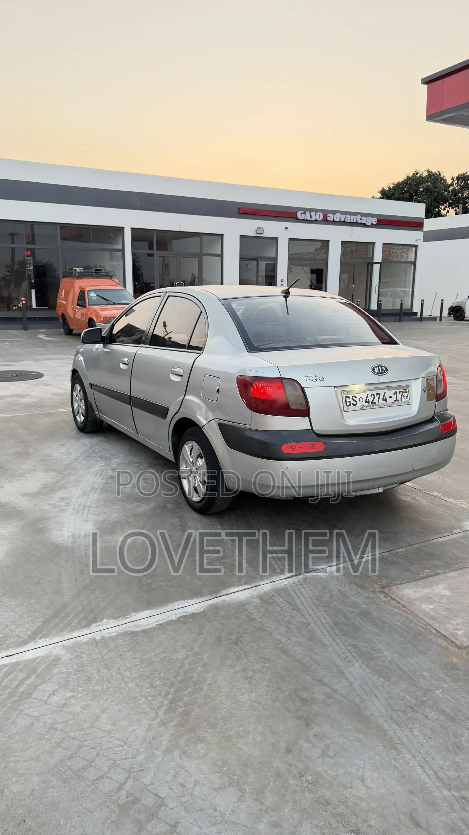 Kia Rio 2010 Silver