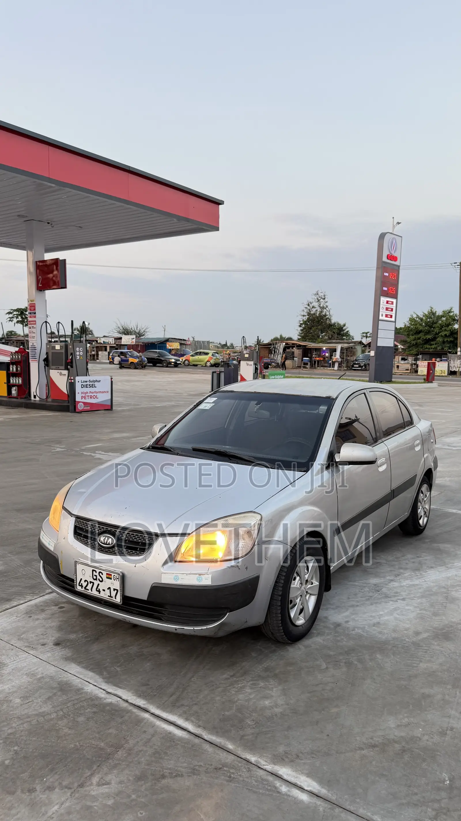 Kia Rio 2010 Silver