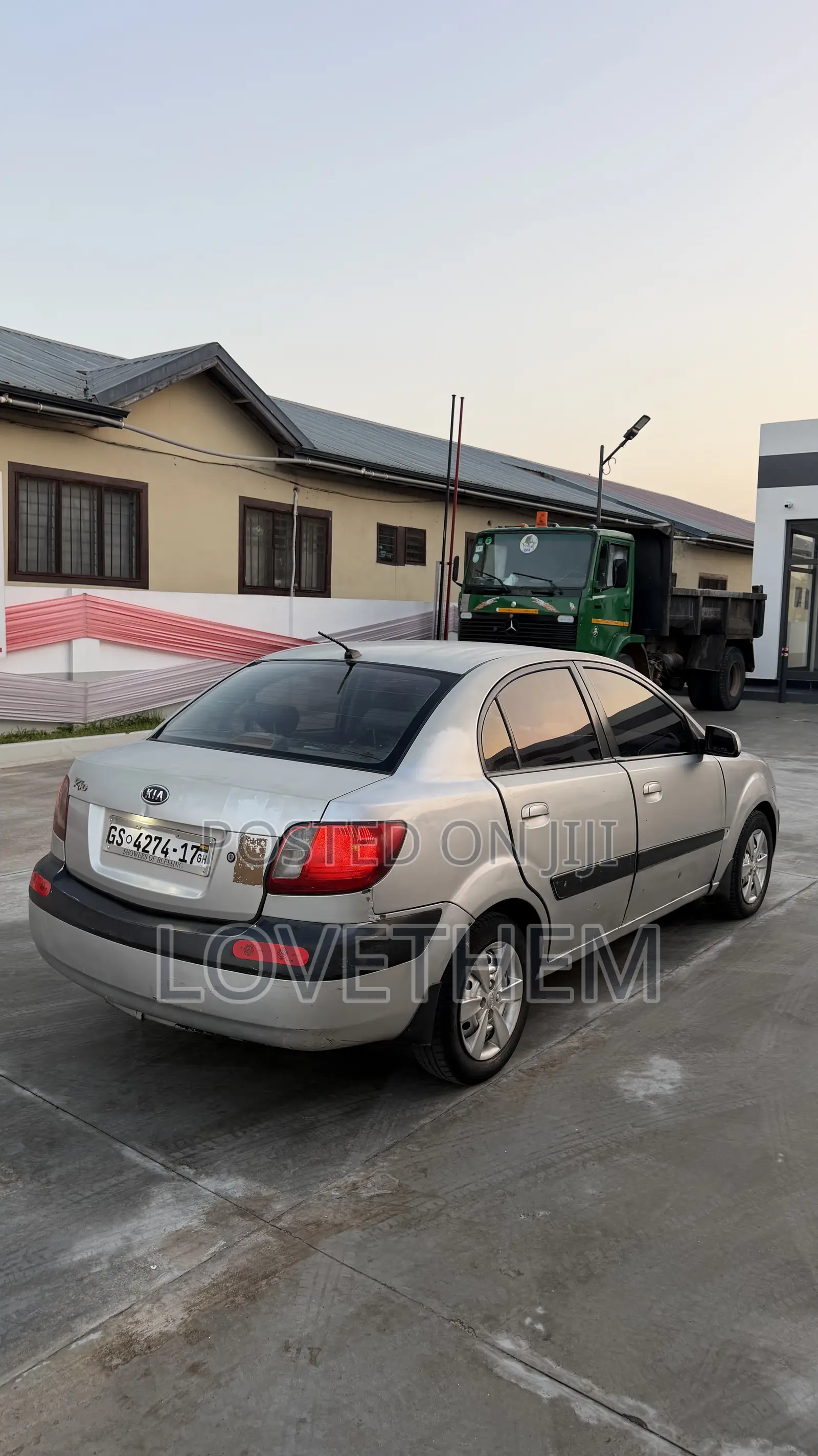 Kia Rio 2010 Silver
