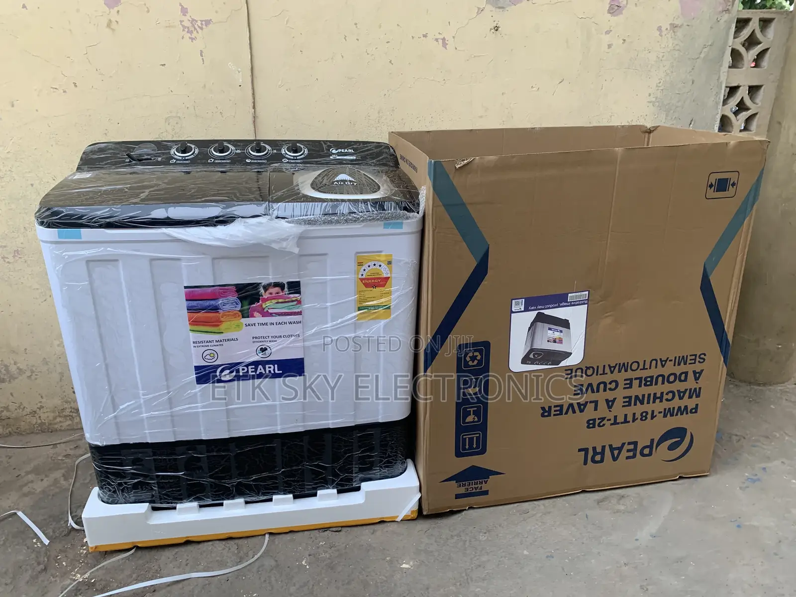 Quality Pearl 18kg Semi Automatic Washing Machine