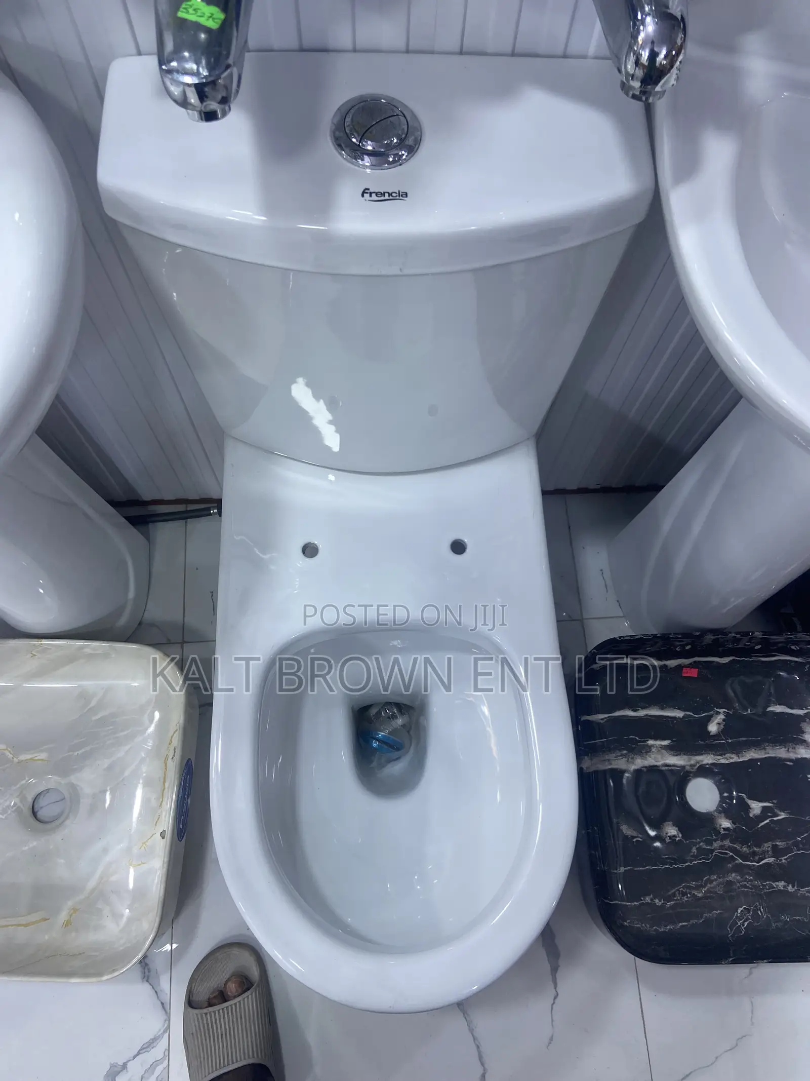 Frencia Ceramic Water Closet (Wc) – Complete Toilet Cistern