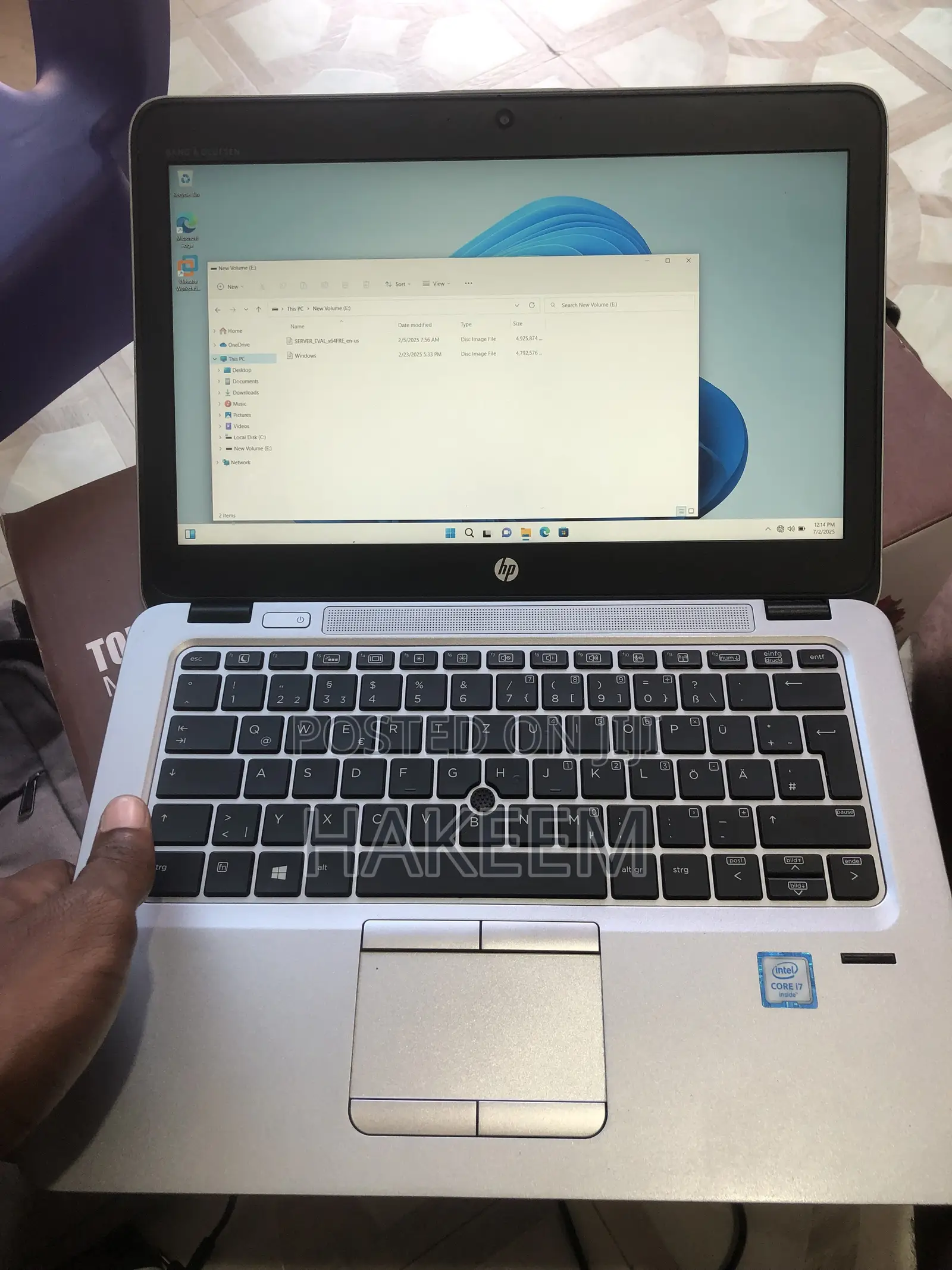 Laptop HP EliteBook 840 G3 8GB Intel Core i7 HDD+SSD 256GB