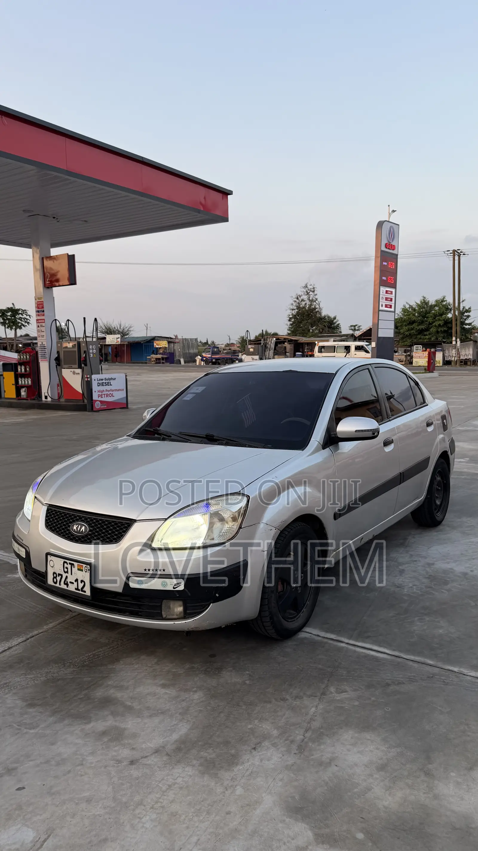 Kia Rio 2010 Silver