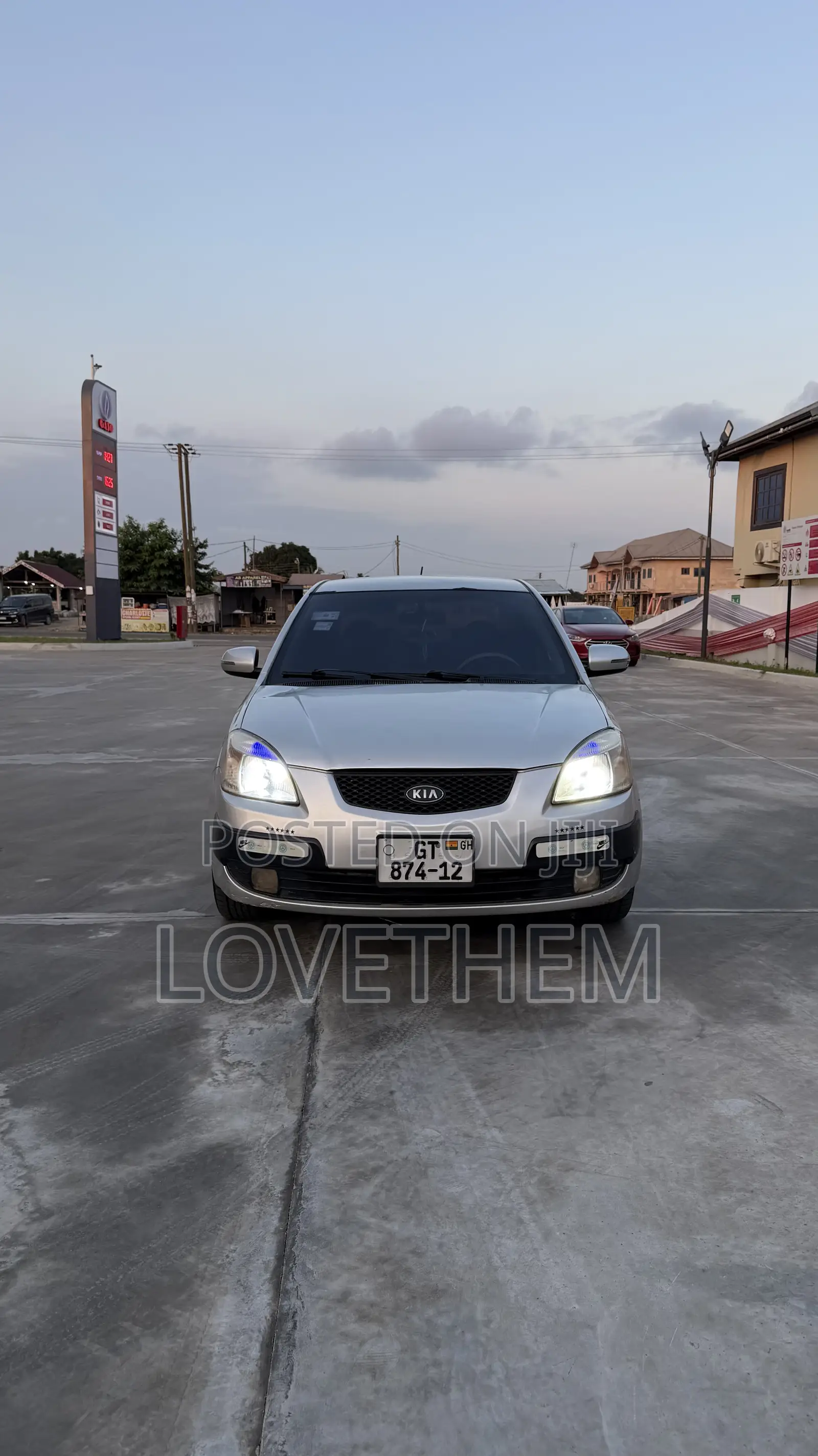 Kia Rio 2010 Silver