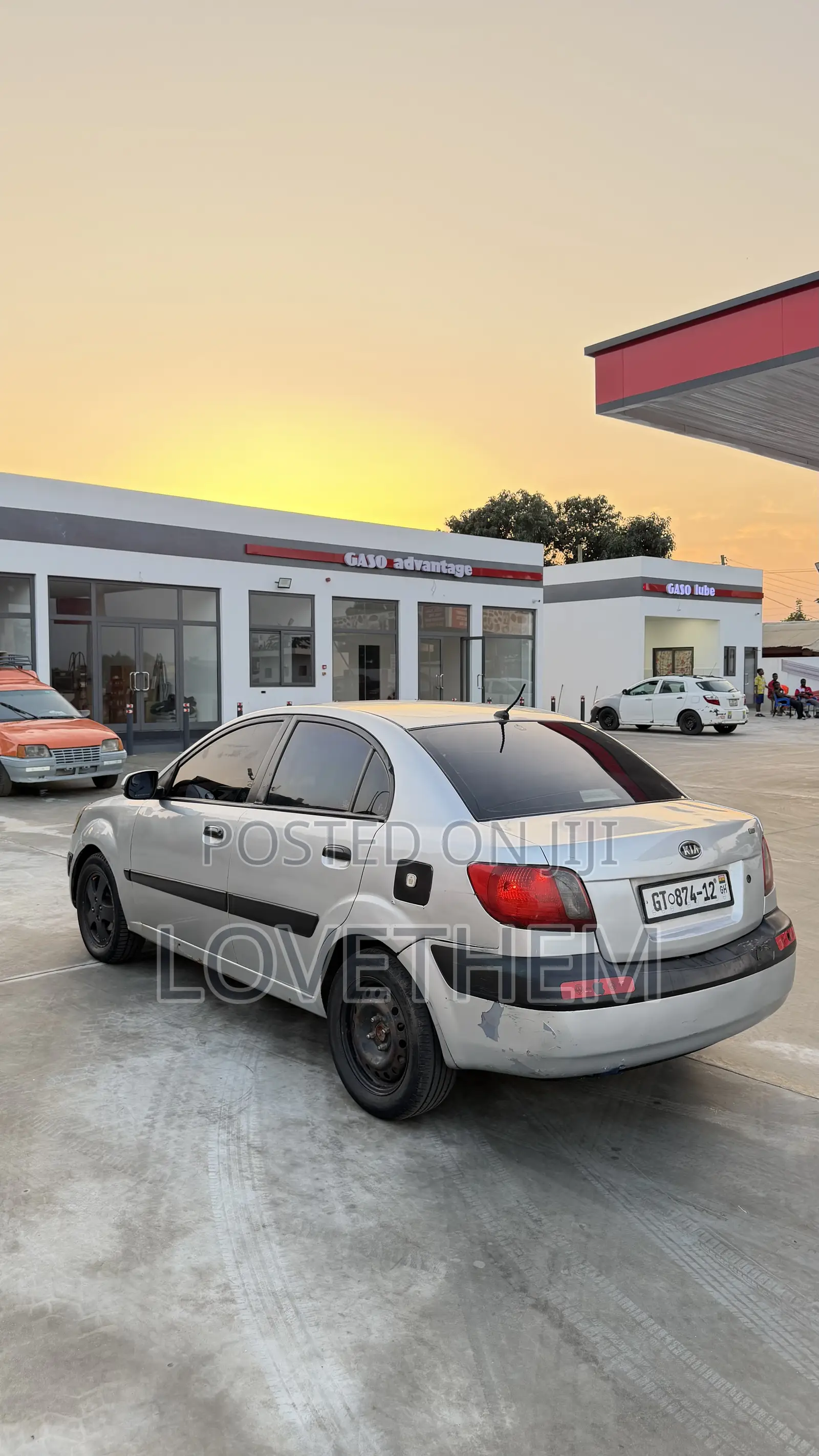 Kia Rio 2010 Silver