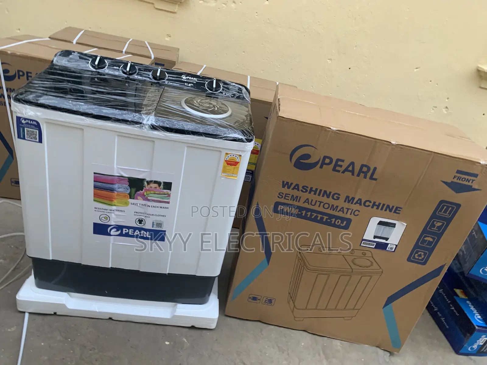 Affordable Pearl 11kg Twintub Semi Auto Washing Machine