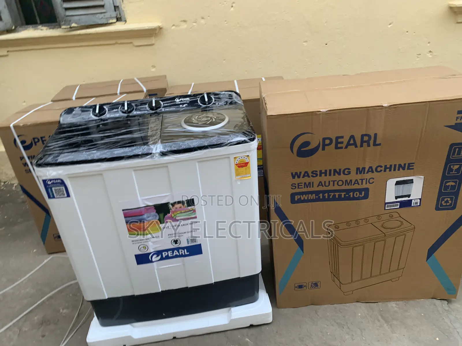 Affordable Pearl 11kg Twintub Semi Auto Washing Machine