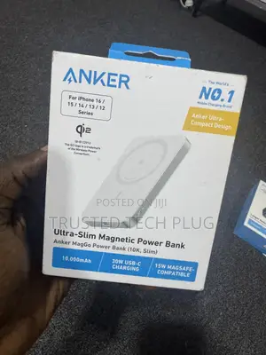 Anker Ultra Slim Magnetic Power Bank 10,000 Mah for Sale