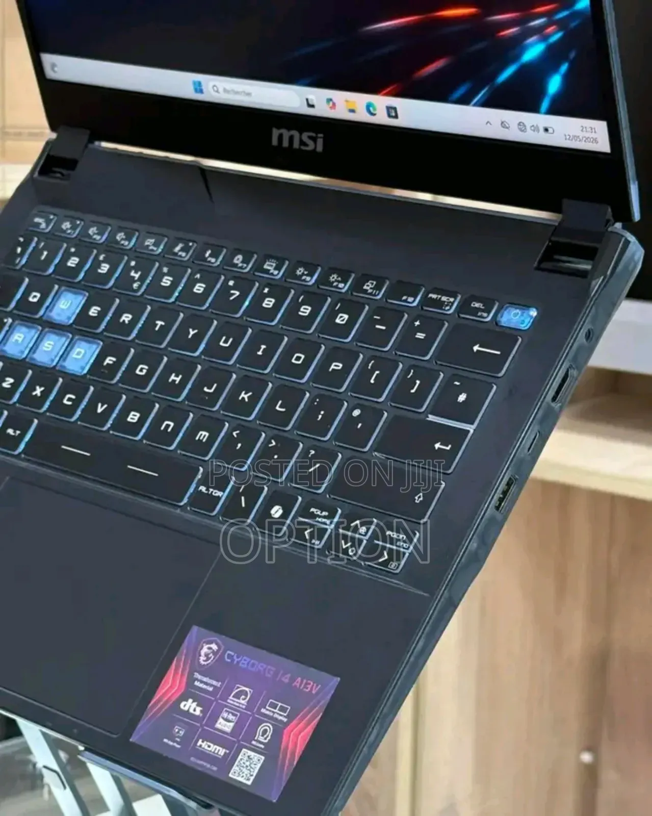 New Laptop MSI Katana 15 16GB Intel Core i7 SSD 1T